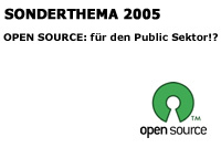 OPEN SOURCE - SONDERTHEMA 2004